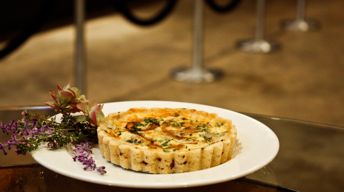 Stilton and Caramelized Onion Tart